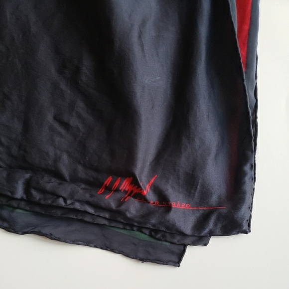 Peter Nygard | Jewel-toned Silk Scarf - Picture 8 of 12